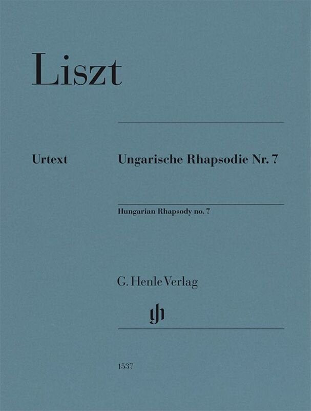 Liszt - Hungarian Rhapsody No 7 for Piano