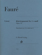 Faure - Piano Quartet No 1 C Minor Op 15