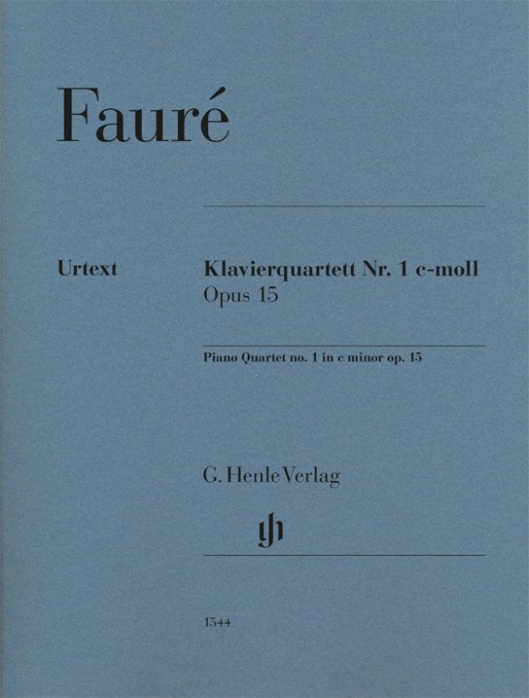 Faure - Piano Quartet No 1 C Minor Op 15