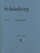 Schoenberg - Suite Op 25 for Piano Urtext