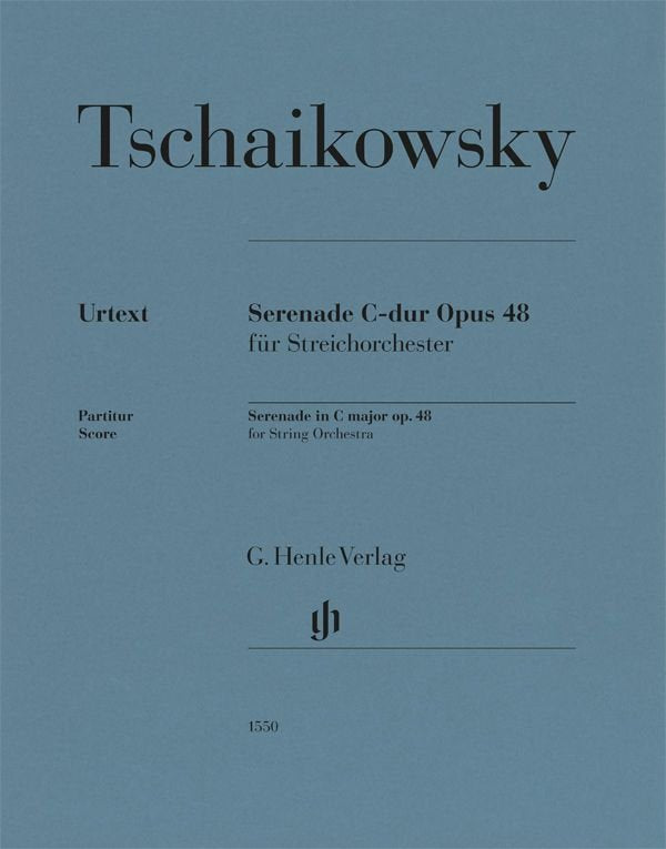 Tchaikovsky - Serenade C Major Op 48 String Orchestra Score