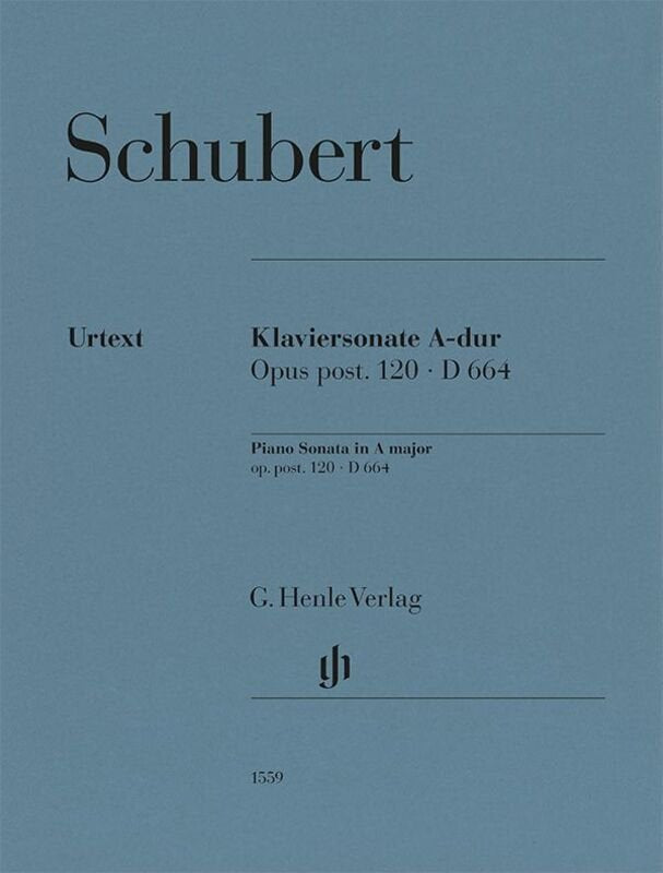Schubert - Piano Sonata a Major Op Post 120 D 664