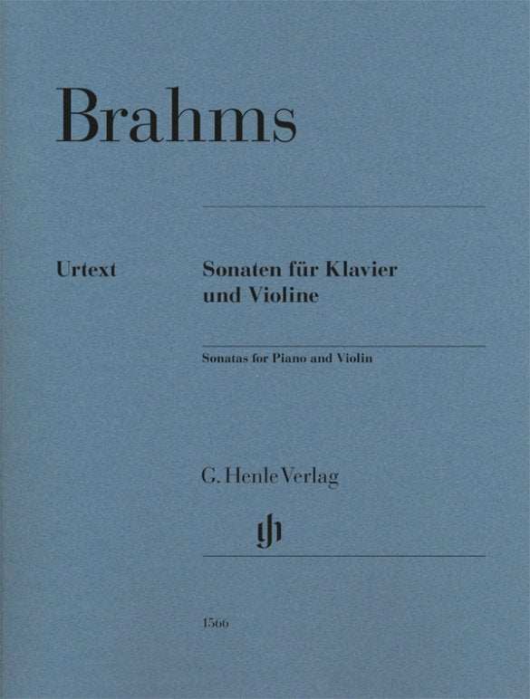 Brahms - Sonatas for Violin/piano Urtext