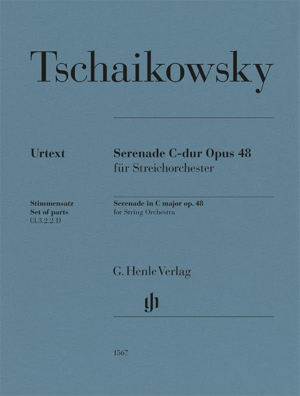 Tchaikovsky - Serenade C Major Op 48 String Orchestra Parts