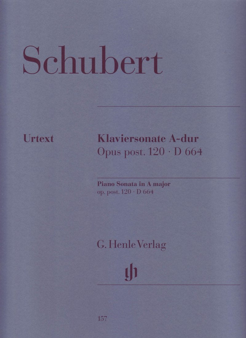 Schubert - Sonata a Major Op Post 120 D 664