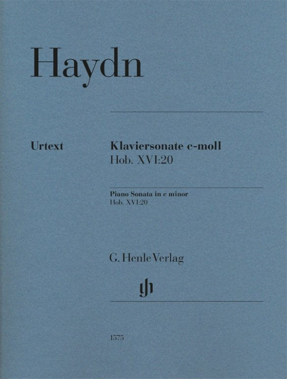 Haydn - Piano Sonata C Minor Hob 16 No 20 Urtext