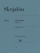 Scriabin - 8 Etudes Op 42 for Piano