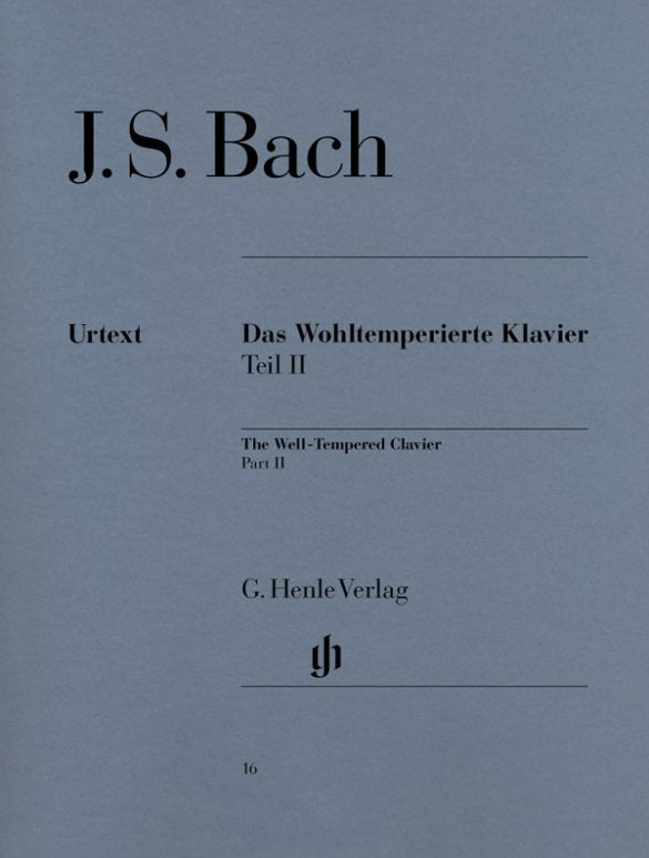 BACH - PRELUDES AND FUGUES BK 2 URTEXT