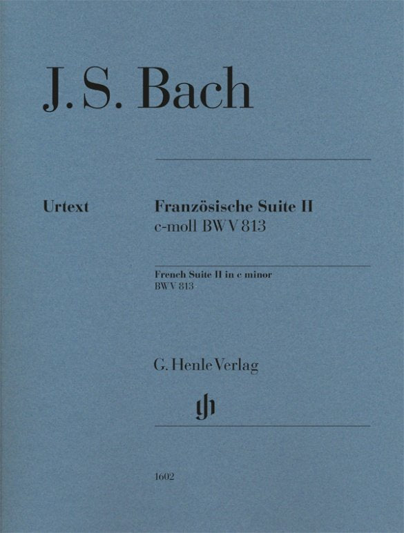 Bach - French Suite No 2 C Minor Bwv 813 Piano Urtext