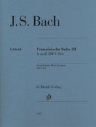 Bach - French Suite No 3 B Minor Bwv 814 Piano Urtext