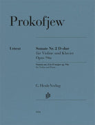 Prokofieff - Sonata No 2 D Major Op 94a for Violin/piano