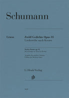 Schumann - 12 Poems Op 35 for Medium Voice/piano