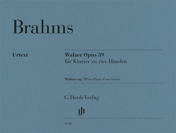 Brahms - Waltzes Op 39 for Piano Duet