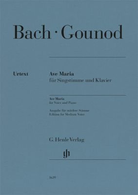 Bach/gounod - Ave Maria for Medium Voice/piano