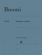 Busoni - Sonatina Seconda for Piano Urtext