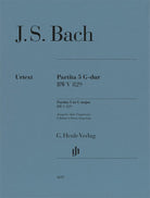 Bach - Partita No 5 G Major Bwv 829 Piano Without Fingering