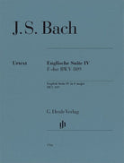 Bach - English Suite No 4 F Major Bwv 809 Piano