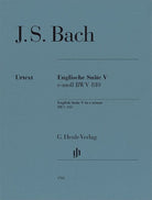 Bach - English Suite No 5 E Minor Bwv 810 Piano