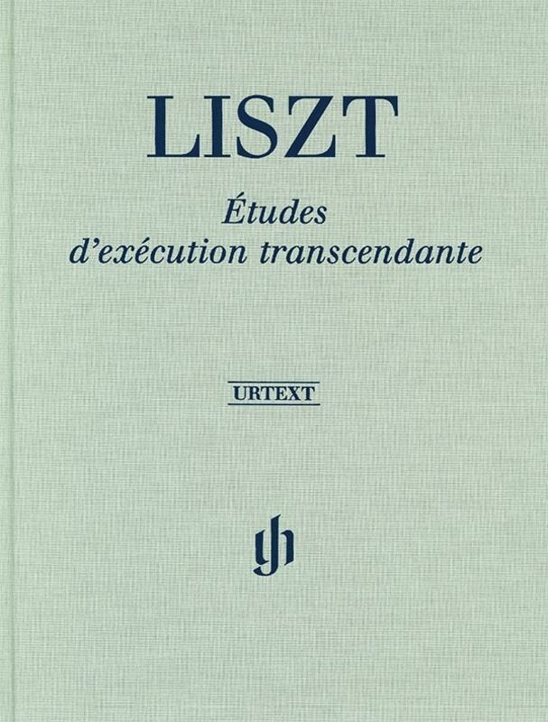 Liszt - Transcendental Etudes Clothbound Urtext Edition