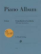 Piano Album From Bach to Gershwin All Time Favourites