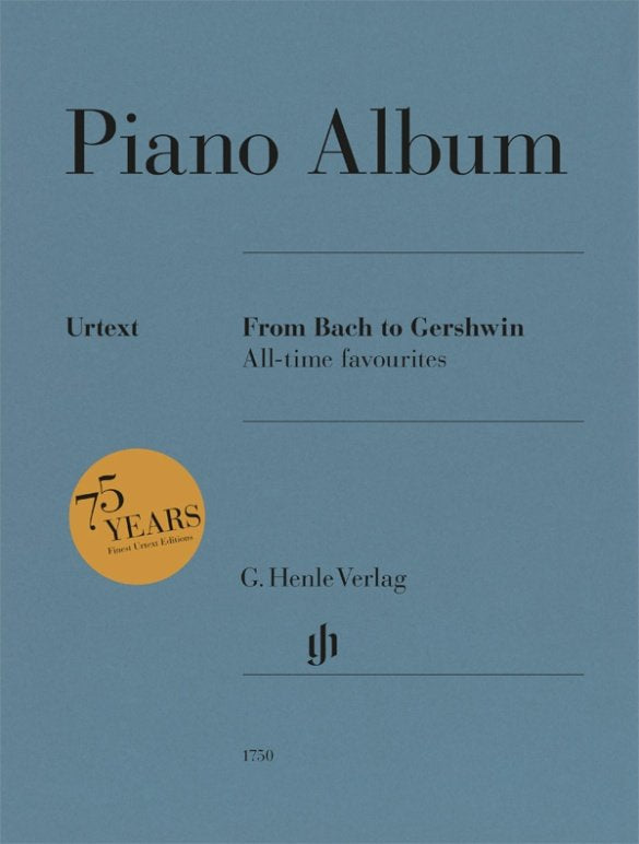 Piano Album From Bach to Gershwin All Time Favourites
