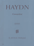 Concertini for Piano (harpsichord) 2vln Vc Pno