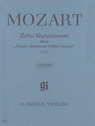 Mozart - 10 Variations on Unser Dummer Pobel Meint K 455