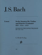 Bach - 6 Sonatas Bwv 1014-1019 Violin/piano