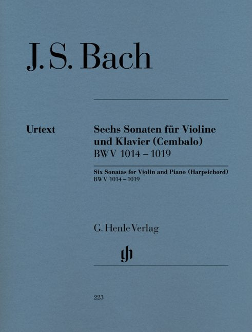 Bach - 6 Sonatas Bwv 1014-1019 Violin/piano