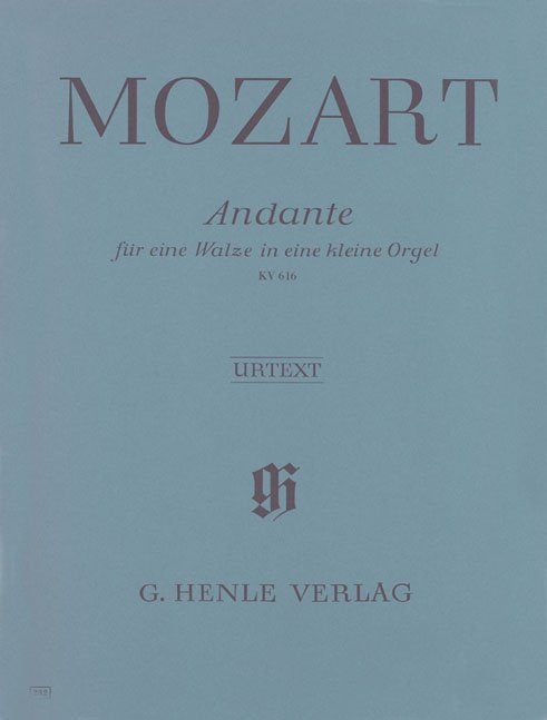 Mozart - Andante F Major for a Musical Clock K 616 for Piano