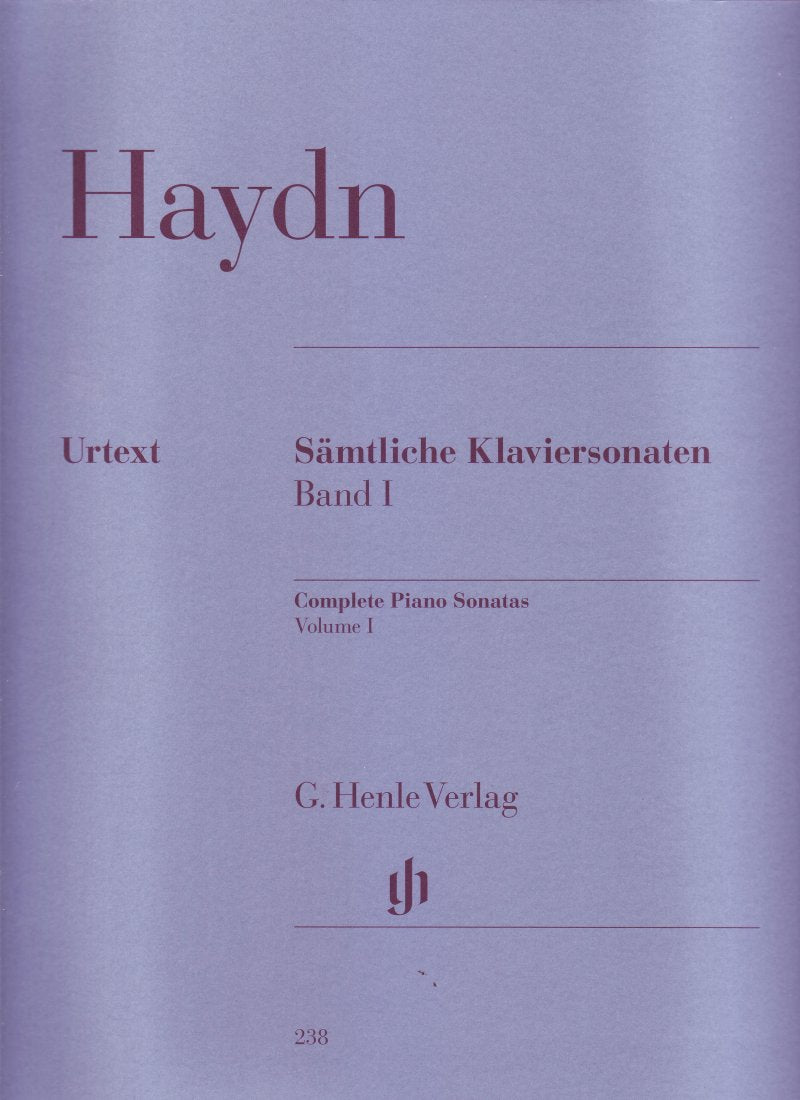 Haydn - Piano Sonatas Vol 1 Urtext
