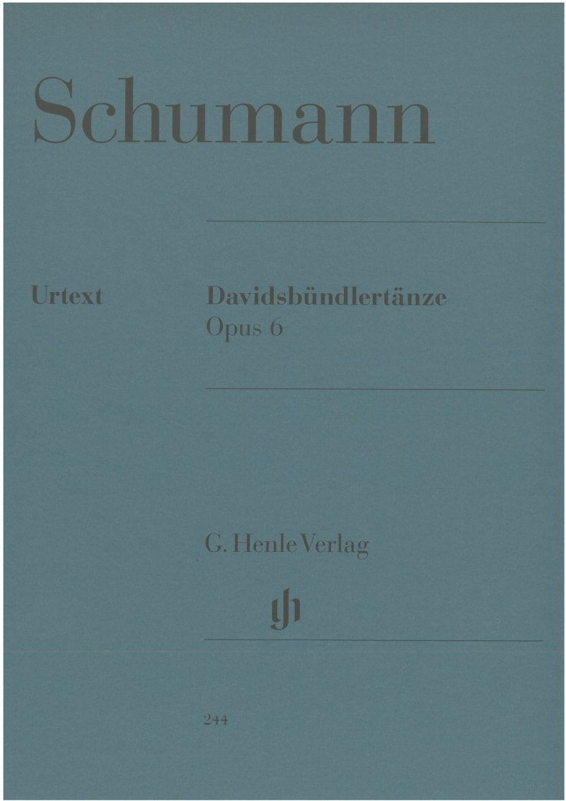Schumann - Davidsbundlertanze Op 6 Urtext
