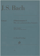 Bach - Sonatas Vol 1 Authentic Sonatas Flute/piano