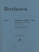 Variations Rondo Dances Vln/pno