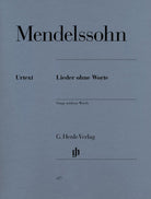 MENDELSSOHN - SONGS WITHOUT WORDS URTEXT
