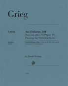 Grieg - From Holbergs Time Op 40 for String Orchestra Score