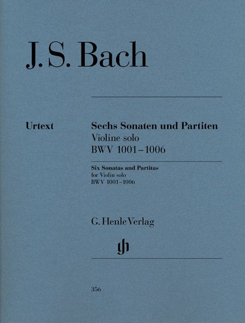 Bach - 6 Sonatas & Partitas Bwv 1001-1006 Violin