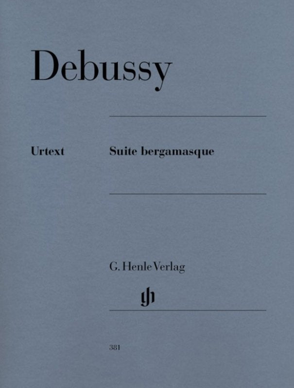 Debussy - Suite Bergamasque Urtext