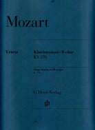 Mozart - Piano Sonata B Flat Major K 570
