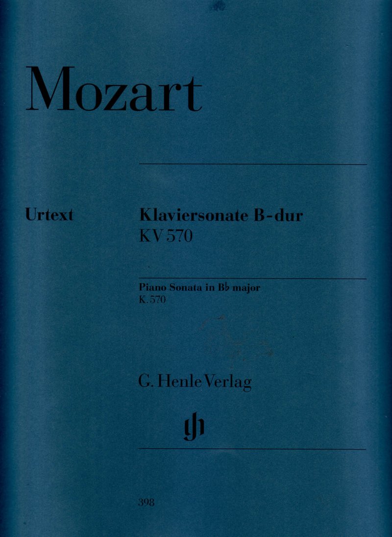 Mozart - Piano Sonata B Flat Major K 570