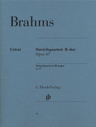 String Quartet Op 67 B Flat Urtext
