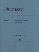 Debussy - Sonata G Minor Violin/piano Urtext
