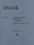 Dvorak - Sonatina G Major Op 100 Violin/piano