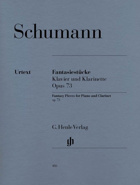 Schumann - Fantasy Pieces Op 73 Clarinet/piano