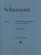 Schumann - 3 Romances Op 94 Oboe/piano