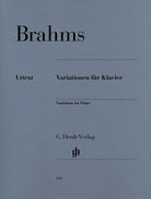 Brahms - Variations for Piano Complete