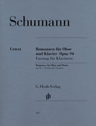 Schumann - 3 Romances Op 94 Clarinet/piano