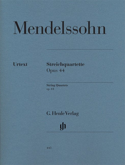 String Quartets Op 44 No 1-3 2vln Vla Vc Urtext