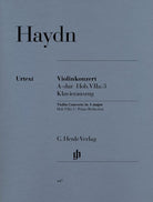 Haydn - Concerto a Major Hob 7a No 3 Violin/piano