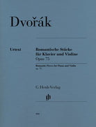 Dvorak - Romantic Pieces Op 75 Violin/piano